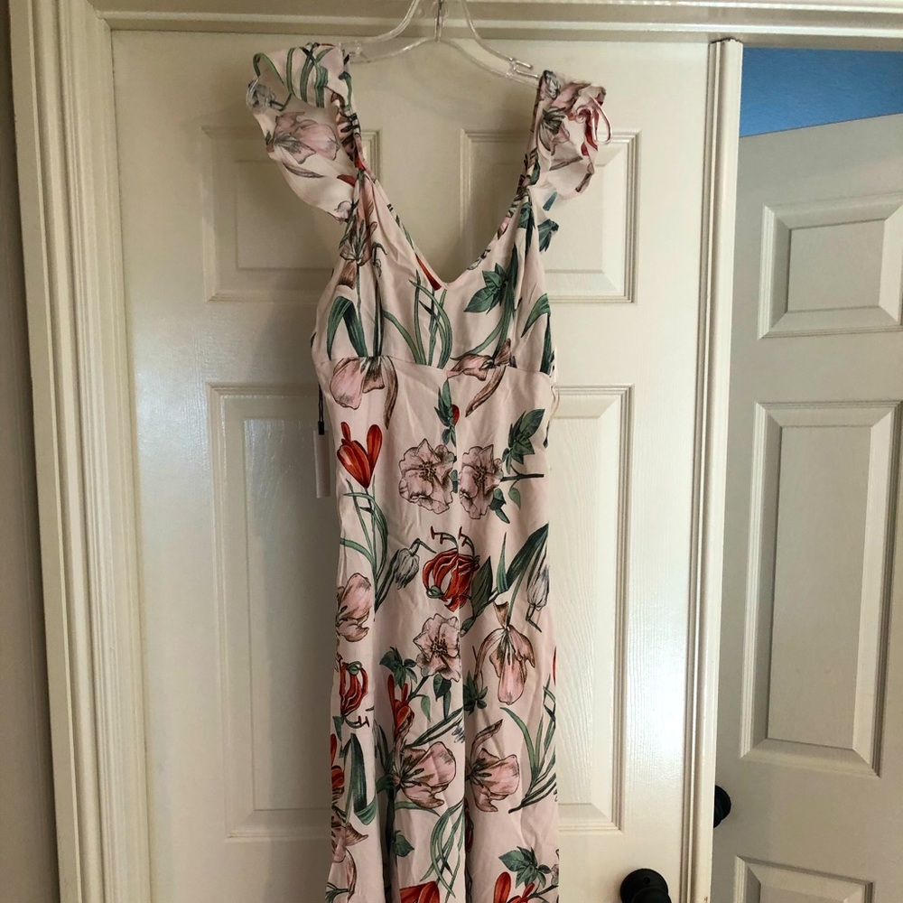 Astr floral maxi dress